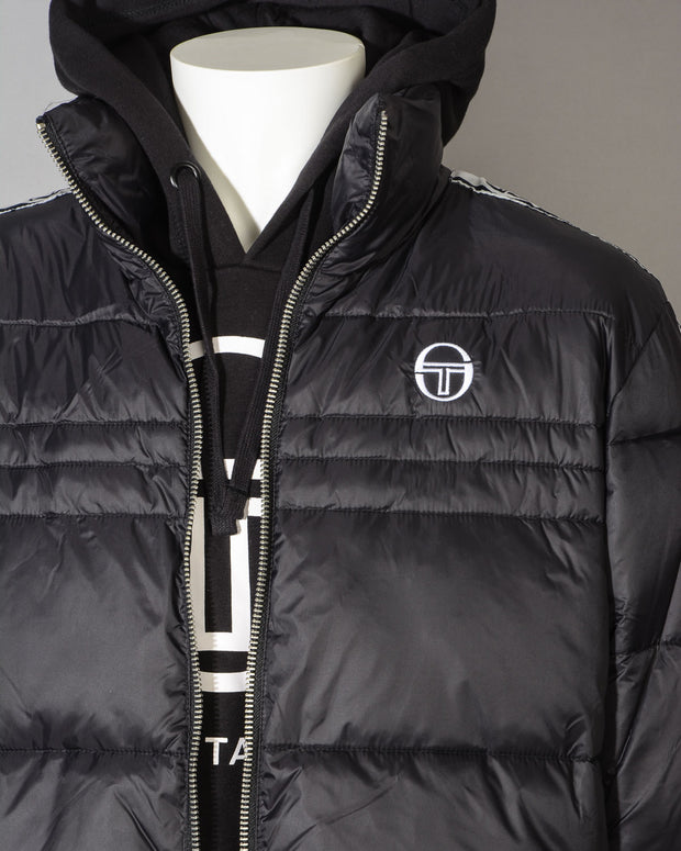 Giubbotto uomo Sergio Tacchini 38346 DAVAO JACKET colore 166 BLACK WHITE -4