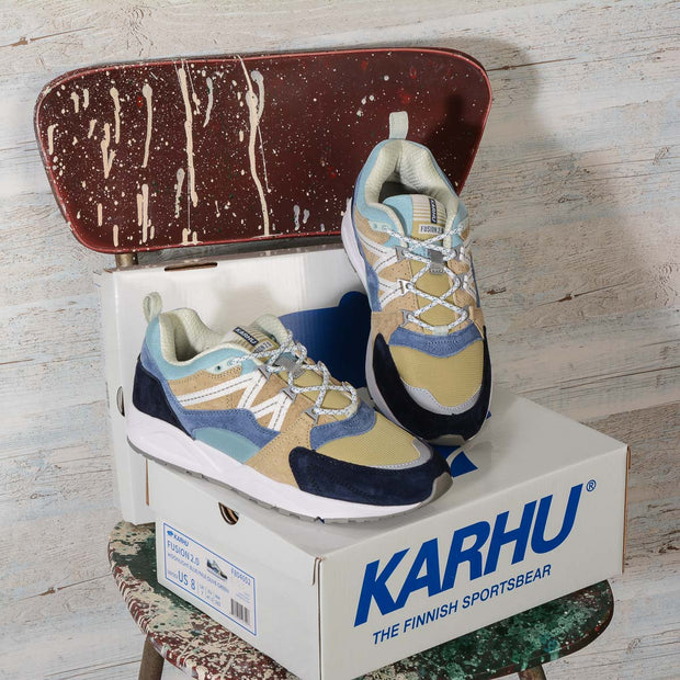 MONTHLESS PACK Karhu FUSION 2.0 F804052 - MOONLIGHT BLUE PALE OLIVE GREEN