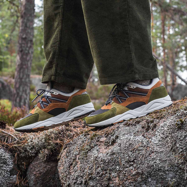 SNEAKERS UOMO KARHU FUSION F804131 AVOCADO BROWN-SUGAR