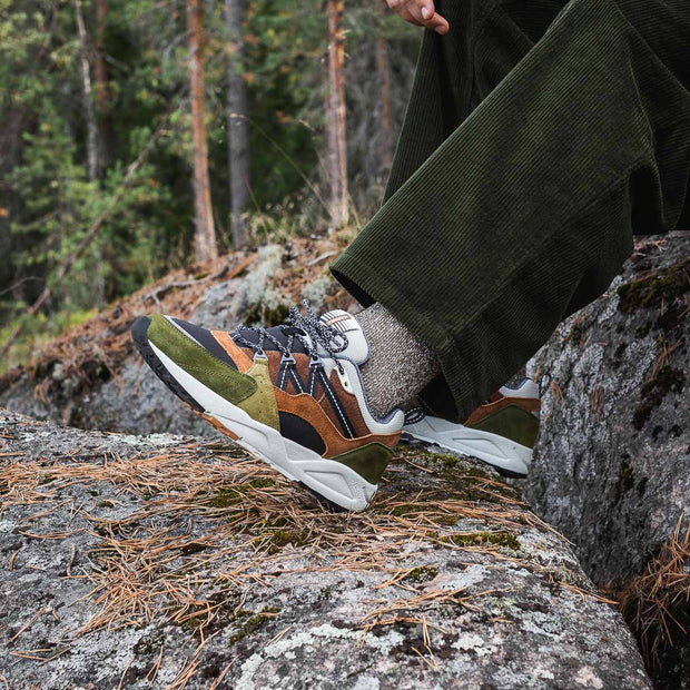 SNEAKERS UOMO KARHU FUSION F804131 AVOCADO BROWN-SUGAR