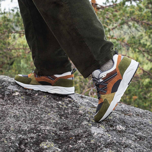 SNEAKERS UOMO KARHU FUSION F804131 AVOCADO BROWN-SUGAR