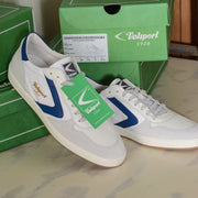 New Davis Valsport 1920 Sneakers uomo in pelle e NYLON MESH bianco blue royal