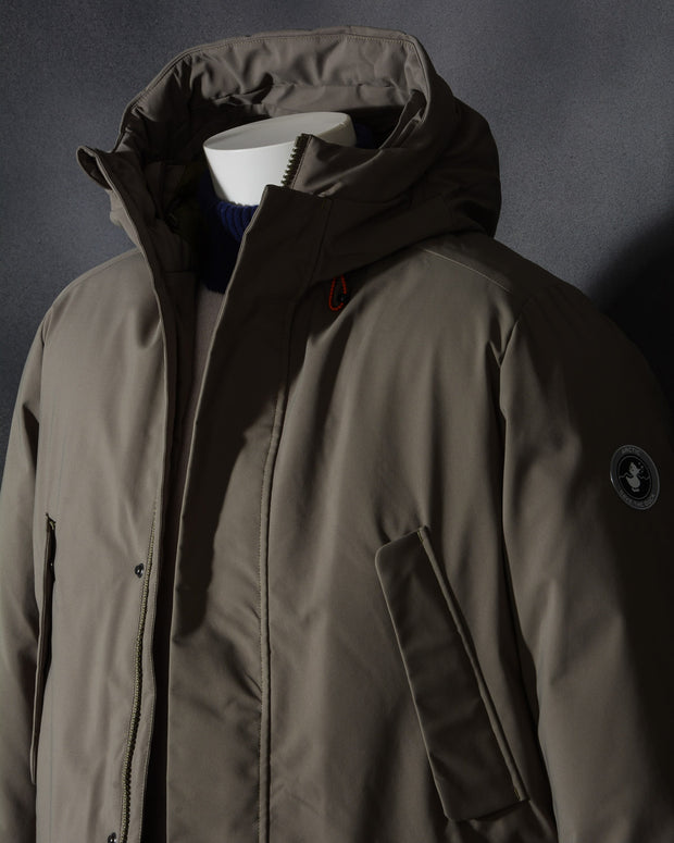 Parka uomo Arctic SAVE THE DUCK P4532M SMEGY colore Verde oliva (8 di 16)