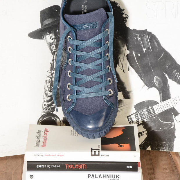 GARE CANVAS BLEU Sneaker Uomo Philippe Model GRLU CB04