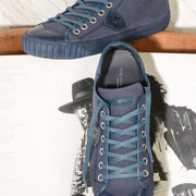 GARE CANVAS BLEU Sneaker Uomo Philippe Model GRLU CB04