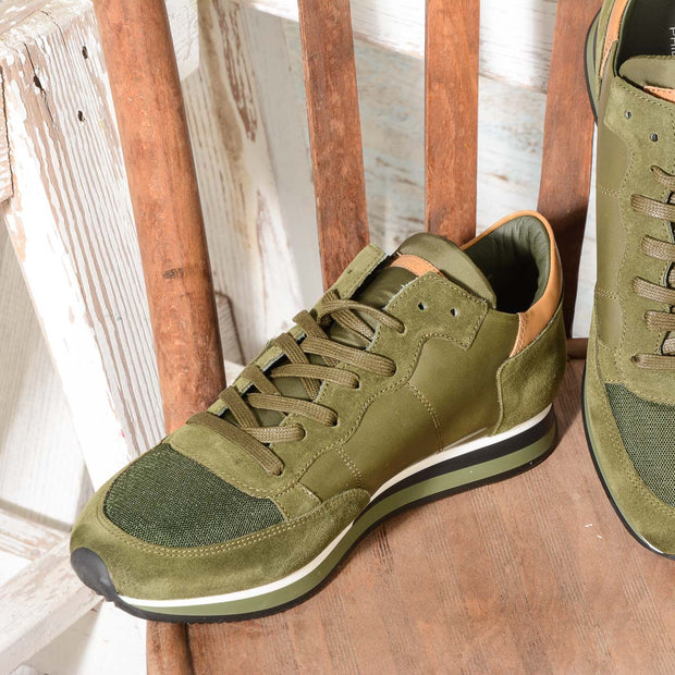 Philippe Model sneaker uomo TRLU WZ64 TROPEZ MONDIAL VEAU VERT (4 di 6)