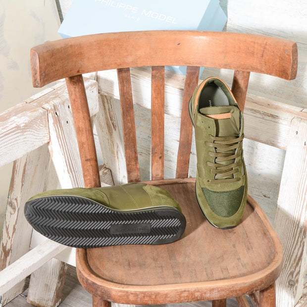Philippe Model sneaker uomo TRLU WZ64 TROPEZ MONDIAL VEAU VERT (5 di 6)