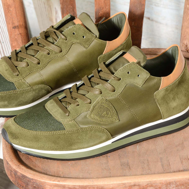 Philippe Model sneaker uomo TRLU WZ64 TROPEZ MONDIAL VEAU VERT (6 di 6)