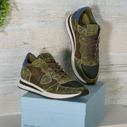Philippe Model sneakers uomo TZLU TC02 Verde militare TRPX SCRATCHY MILITAIRE -3071