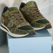 Philippe Model sneakers uomo TZLU TC02 Verde militare TRPX SCRATCHY MILITAIRE -3080