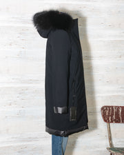 RRD GIACCONE DONNA WINTER LIGHT LONG LADY FUR NERO W21505FT