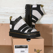 SANDALI donna in PELLE BLAIRE Dr Martens colore nero BLACK HYDRO LEATHER