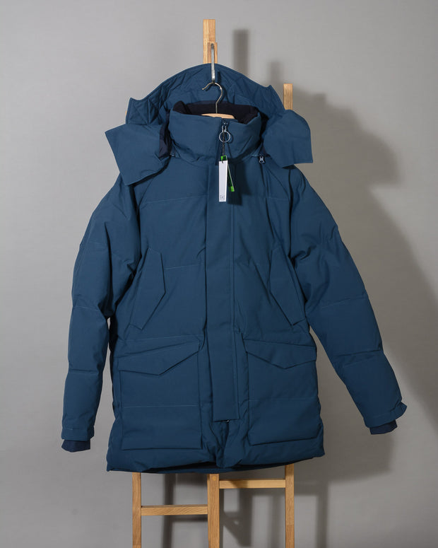SHU CLOTHES MAN WINTER BLUE PARKA JACKET -1