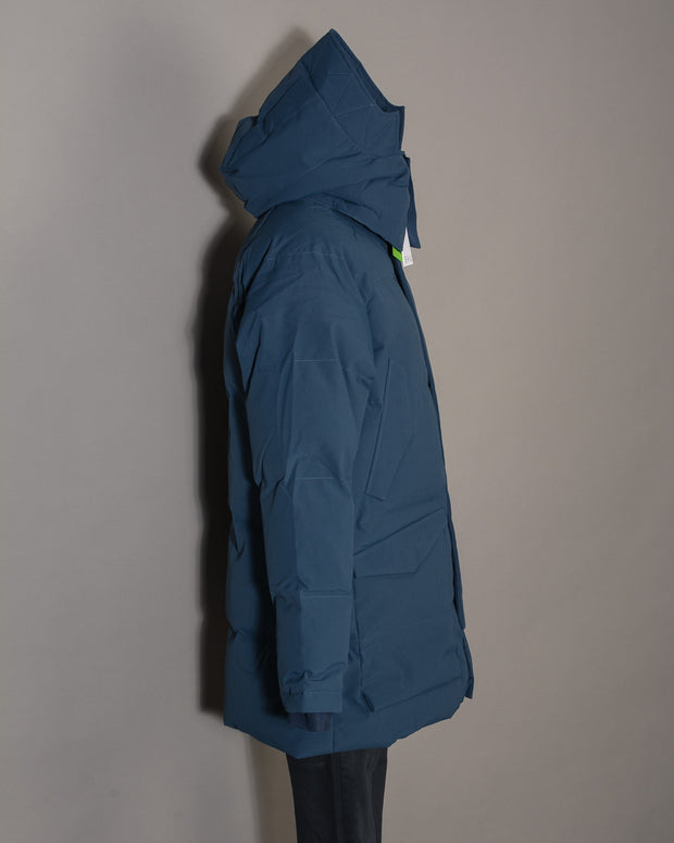 SHU CLOTHES MAN WINTER BLUE PARKA JACKET -16