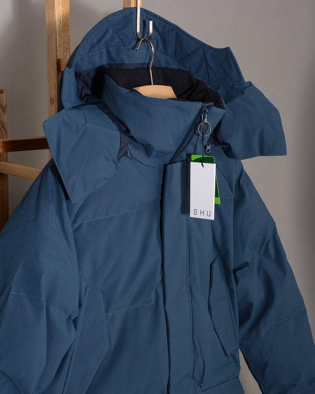 SHU CLOTHES MAN WINTER BLUE PARKA JACKET -2