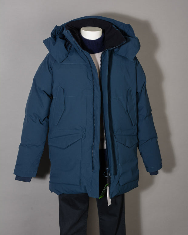 SHU CLOTHES MAN WINTER BLUE PARKA JACKET -6