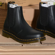STIVALETTI CHELSEA donna DI PELLE Dr Martens 2976 Nappa Black 25840001
