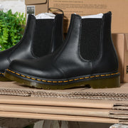 STIVALETTI CHELSEA donna DI PELLE Dr Martens 2976 Nappa Black 25840001