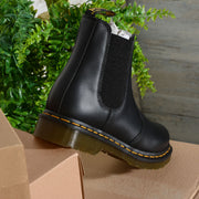 STIVALETTI CHELSEA donna DI PELLE Dr Martens 2976 Nappa Black 25840001