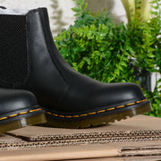 STIVALETTI CHELSEA donna DI PELLE Dr Martens 2976 Nappa Black 25840001