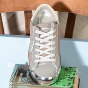 Paris Laminè BRILLANT ARGENT Sneaker Donna Philippe Model CELD DK02