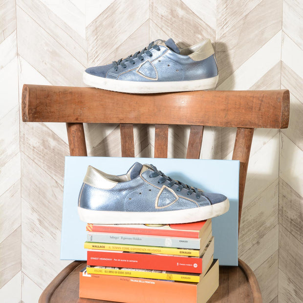 PARIS METAL CIEL Sneaker Donna Philippe Model CLLD Variante MS10