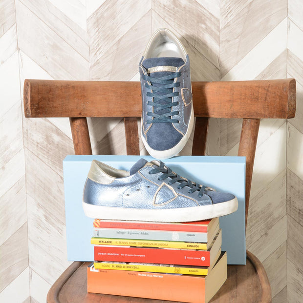 PARIS METAL CIEL Sneaker Donna Philippe Model CLLD Variante MS10