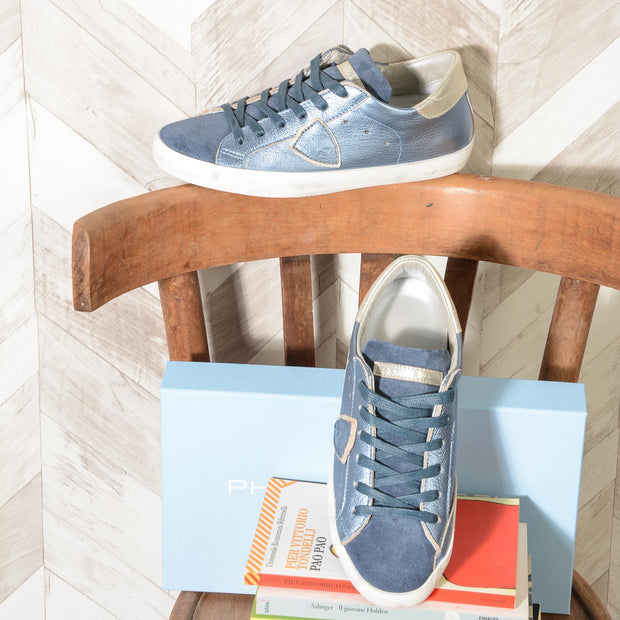 PARIS METAL CIEL Sneaker Donna Philippe Model CLLD Variante MS10