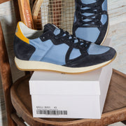 Sneaker uomo Philippe Model MVLU BX01 Monaco Vintage - Basic Bluette