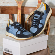 Sneaker uomo Philippe Model MVLU BX01 Monaco Vintage - Basic Bluette