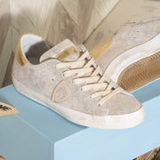 Sneaker donna Philippe Model Paris - Suede Metal Or CLLD XM05