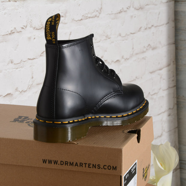 Stivali donna Dr Martens 101 YELLOW STITCH BLACK SMOOTH 26230001 (3 di 14)