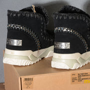 Stivali donna MOU Eskimo Trainer Back Chain colore BKBK Black