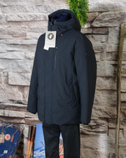 Parka uomo Save The Duck linea Arctic Man P3791M SMEG9 colore 00146 Blue Black – blu scuro -15