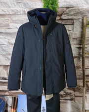 Parka uomo Save The Duck linea Arctic Man P3791M SMEG9 colore 00146 Blue Black – blu scuro -6