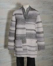 giacca cardigan donna in lana hubert gasser con tasche -13