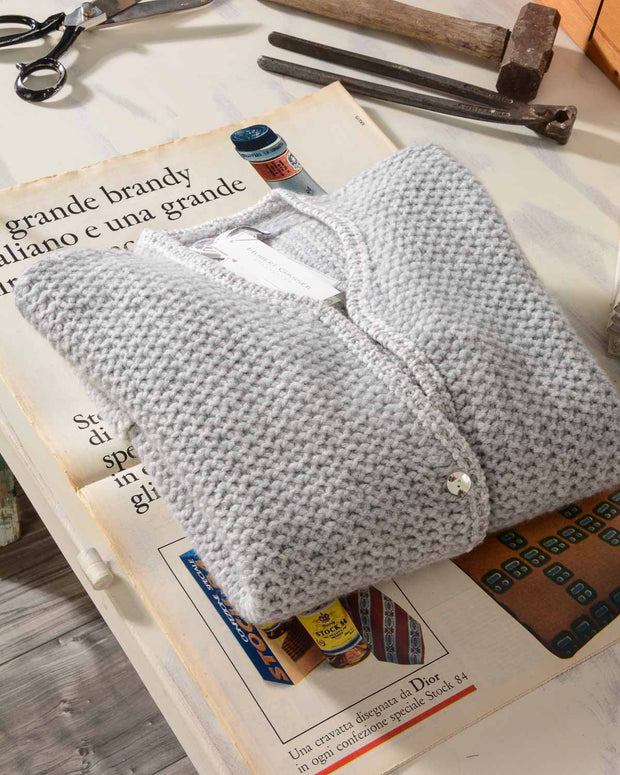 Maglia Cardigan Donna Hubert Gasser in Cachemire 4 fili