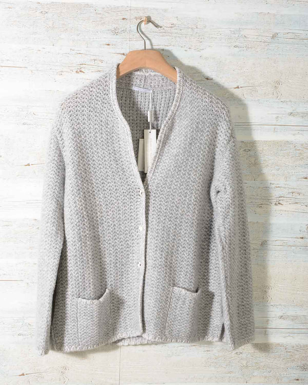 Maglia Cardigan Donna Hubert Gasser in Cachemire 4 fili